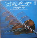 Felix Mendelssohn-Bartholdy, Max Bruch, Nathan Milstein, Philharmonia Orchestra  - Concerto In E Minor, Concerto No.1 In G Minor