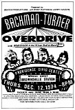 Bachman-Turner Overdrive - Live At Providence Civic Center, Providence, RI, USA