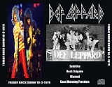 Def Leppard - Live At Friday Rock Show