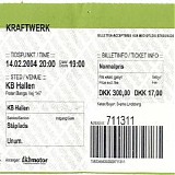 Kraftwerk - KB Hallen, Copenhagen, February 14, 2004