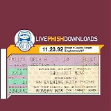 Phish - 1992-11-23 - Broome County Forum - Binghamton, NY