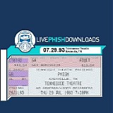 Phish - 1993-07-29 - Tennessee Theatre - Knoxville, TN