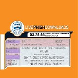 Phish - 1993-03-25 - Santa Cruz Civic Auditorium - Santa Cruz, CA