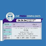 Phish - 1994-04-04 - The Flynn Theatre - Burlington, VT