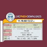 Phish - 1992-11-19 - Ross Arena, St. Michael's College - Colchester, VT
