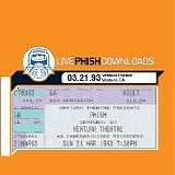 Phish - 1993-03-21 - Ventura Theatre - Ventura, CA