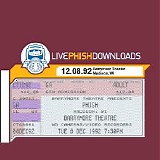 Phish - 1992-12-08 - Barrymore Theatre - Madison, WI