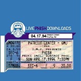 Phish - 1994-04-17 - Patriot Center, George Mason University - Fairfax, VA