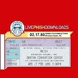 Phish - 1993-02-17 - Benton Convention Center - Winston-Salem, NC