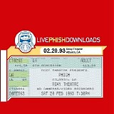 Phish - 1993-02-20 - Roxy Theatre - Atlanta, GA