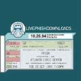 Phish - 1994-10-25 - Atlanta Civic Center - Atlanta, GA