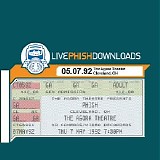 Phish - 1992-05-07 - The Agora Theatre - Cleveland, OH