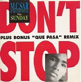 Real McCoy & M.C. Sar - Don't Stop (CD, Maxi)