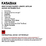 Kasabian - West Ryder Pauper Lunatic Asylum (Instrumental)