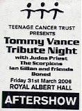 Various Artists - Teenage Cancer Trust - Tommy Vance Tribute Concert