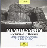 Felix Mendelssohn-Bartholdy, The London Symphony Orchestra & Claudio Abbado - 5 Symphonies, 7 Overtures