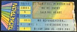 Talking Heads - 1983.08.05 - Saratoga Performing Arts Center, Sartoga Springs, NY