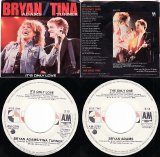 Bryan Adams / Tina Turner - It's Only Love/The Only One (Canada Picture sleeve)