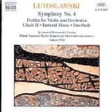 Polish National Radio Symphony Orchestra / Antoni Wit - Symphony No 4 / Violin Partita / Chain II / Funeral Music
