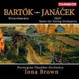 Norwegian Chamber Orchestra / Iona Brown - Bartók: Divertimento for Strings / Janácek: Idyll / Suite for String Orchestra