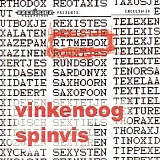 Vinkenoog / Spinvis - Ritmebox (CD/Book)
