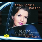 Beethoven / Anne-Sophie Mutter, New York Philharmonic, Kurt Masur - Violin Concerto/Romances  (SACD hybrid)