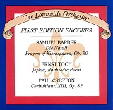 Louisville Orchestra / Jorge Mester - Barber/Toch/Creston: Orchestral Music