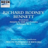 Richard Rodney Bennett - Diversions / Violin Concerto / Symphony 3