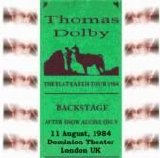 Thomas Dolby - Dominion Theater, London - 8/11/84
