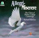Choir of Trinity College, Cambridge - Allegri - Miserere