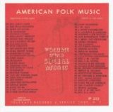Various artists - Anthology of American Folk Music - Social Music - B