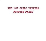 Red Hot Chili Peppers Collection - Fortune Faded