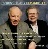 Boston Symphony Orchestra - Brahms Piano Concerto No 2; Cello Sonata Op 78