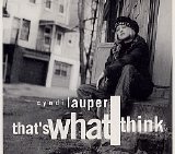 Cyndi Lauper - That's What I Think (CD single)
