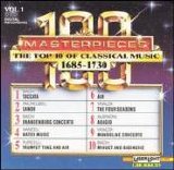 Various artists - 100 Masterpieces Vol. 1 (1685-1730)