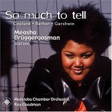 Measha Brueggergosman - So Much To Tell