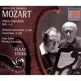 Pinchas Zukerman (violin & conductor); Saint Paul Chamber Orchestra - Mozart: Violin Concertos Nos. 1, 2 & 3