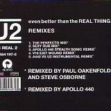 U2 - Even Better Than The Real Thing (Single)