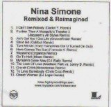 Nina Simone - Remixed and Reimagined CDM