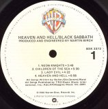 Black Sabbath - Heaven And Hell