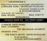 Various artists - Harmonia Mundi USA Aug-Dec '94 New Release Sampler