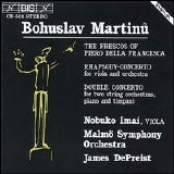 Martinu - The Frescos, Rhapsody-Concerto, Double Concerto