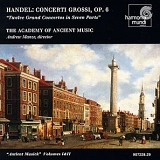 Andrew Manze - Handel - Concerti grossi, op. 6 / AAM Â· Manze