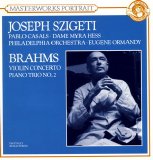 Szigeti - Brahms: Concerto Pour Violon & Trio No. 2