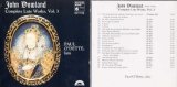 dowland - Complete Lute Works Vol. 3 (O'Dette)