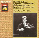 Cantelli / Philharmonia Orchestra - Brahms Symphony 3 & Schuman Symphony 4