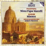 Simon Preston / Choir of Westminster Abbey - Palestrina - Missa Papae Marcelli; Allegri - Miserere