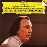 Michelangeli - Brahms - Balladen Op. 10; Schubert - D. 537