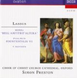 de Lassus - Missa Bell'Amfitrit'altera, Psalmus Poenitentialis VII, Motets