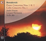 Shostakovich - Piano Concertos Nos. 1 & 2, Cello Concerto No. 1 (2001) [FLAC]